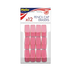 12ct Pencil Top Erasers