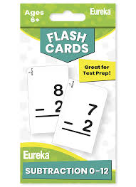 Flash Cards - Subtraction
