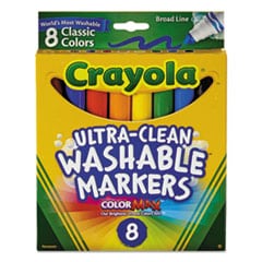 Crayola Washable Markers - 8ct Broad Tip