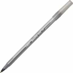 BIC Round Stic Xtra Life Ballpoint Pens – Black 1ct