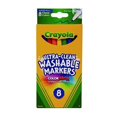 Crayola Washable Markers - Fine Bullet Tip 8ct