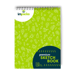Spiral Bound Sketch Pad 9x12