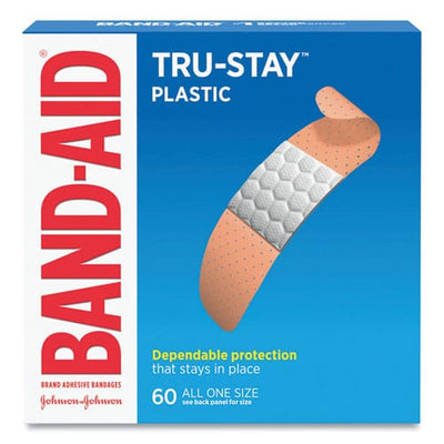 Plastic Adhesive Bandages 60ct