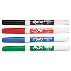 Expo Dry Erase Markers - 4ct Fine Bullet Tip Assorted Colors