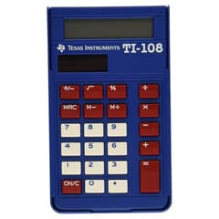 Texas Instruments - TI-108 Calculator