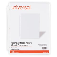 Top-Load Sheet Protectors - 50ct Standard Gauge