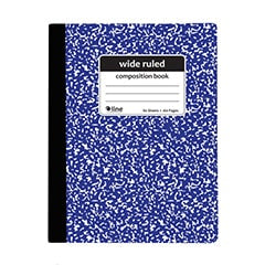Composition Notebook – Blue Wide Ruled