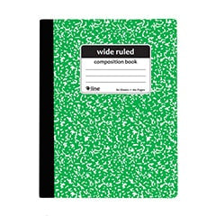 Composition Notebook – Green Wide Ruled