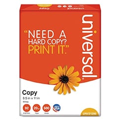 Ream Of Paper - 500ct 92 Bright 20lb Bond Weight