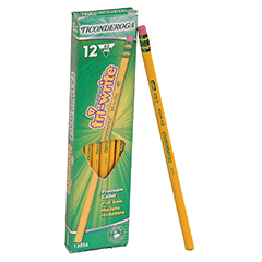 Ticonderoga Pencils - 12ct Tri-write